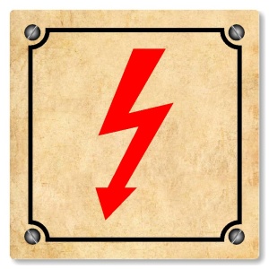 Elektro, 100x100mm, pergamen, Kansas